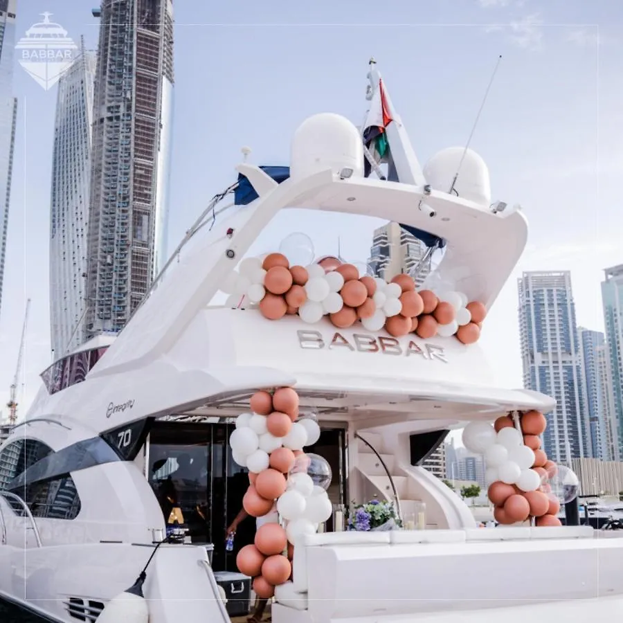 ספינת מלון מלון דובאי Babbar Yachts